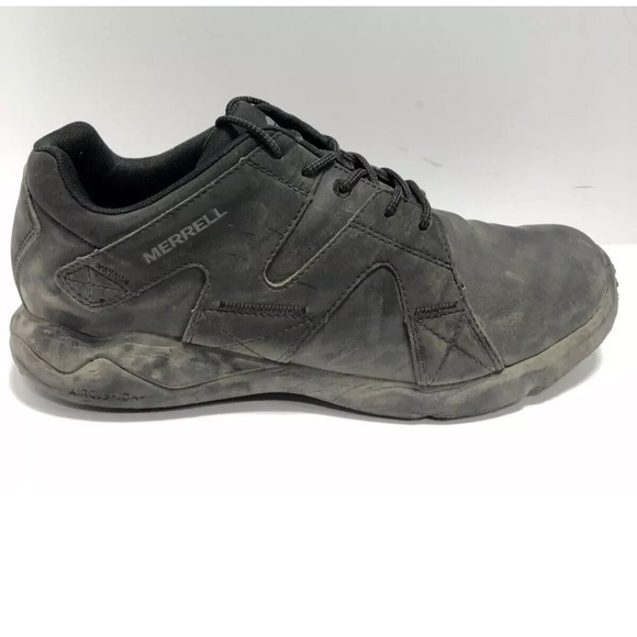 Merrell Work Men Merrell Men’s 1six8 AC + Pro, Black Work Shoes, Size 11 M